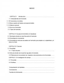 Homicidio. Tipos de homicidio. Página 1