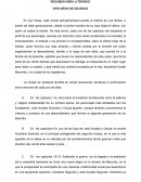 ENSAYO DE EL RESUMEN CIEN AÑOS DE SOLEDAD