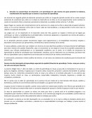 Describa las características de desarrollo y de aprendizaje