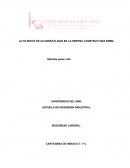 Alto indice de accidentalidad en la empresa constructura Emma