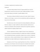 La conquista: evangelización de las poblaciones nativas. Introducción