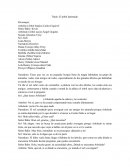 Ejemplo de la Obra de teatro sobre el medio ambiente