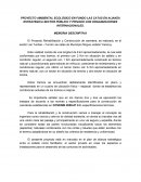 Proyecto PROYECTO AMBIENTAL ECOLÓGICO EN FUNDO LAS CATAS EN ALIANZA ESTRATEGICA SECTOR PÚBLICO Y PRIVADO CON ORGANIZACIONES INTERNACIONALES.