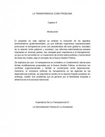 COMO SE DA LA TRANSPARENCIA COMO PROBLEMA. Página 1