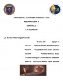 Integradora españool “LA ANOREXIA”