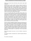 Discurso La Importancia En La Formación De Valores En La Familia