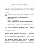 Analisis de la liga de los consumidores Guatemala