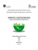 INDICADORES AMBIENTALES EN LA CIUDAD DE MONTERREY