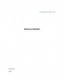 Comentario Crítico n°4 Epicuro y Epicteto