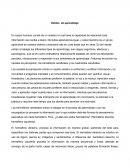 Estilos de aprendizaje no solamente están relacionados con el aprender sino también con la forma como actuamos en el mundo