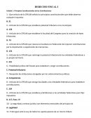 DERECHO FISCAL I Unidad 1. Principios Constitucionales de las Contribuciones