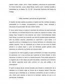 Ensayo resumido sobre “edad, identidad y estructuras de oportunidad"