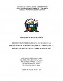RÉGIMEN MYPE TRIBUTARIO Y EL IGV JUSTO, EN LA FORMALIZACIÓN DE MICRO Y PEQUEÑAS EMPRESAS, EN EL DISTRITO DE YANACANCHA - CERRO DE PASCO, 2017