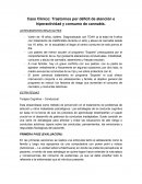 Caso Clínico: Trastornos por déficit de atención e hiperactividad y consumo de cannabis