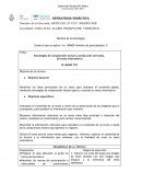 Estrategias de comprensión lectora y producción de textos.