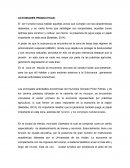 Descripción de las actividades productivas en la subcuenca del río Mucujún y en la ciudad de Mérida