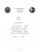 Preparatoria 9 Español II Etapa 2 Actividad Integradora