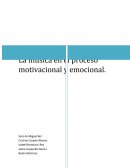 LA MÚSICA EN EL PROCESO MOTIVACIONAL Y EMOCIONAL