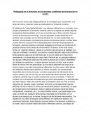 Pedagogias en la formación de los docentes: problemas de la formación en acción