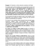 El poder: Es, finalmente, el último elemento constitutivo del Estado