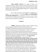 Alegatos de la autoridad