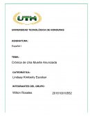 Crónica de Una Muerte Anunciada . Español I