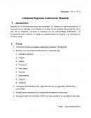 Literatura Regiones Autónomas (España)