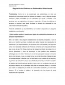 Regulación del Gobierno en Problemática Seleccionada