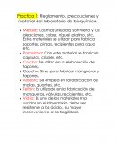 LABORATORIO DE BIOQUIMICA práctica