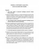 CUESTIONARIO “Análisis DOFA”