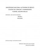 PLANTEL AZCAPOTZALCO BIOLOGIA