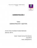 Administración y gestión. Definición de administración