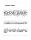 Ensayo relacion bilateral México- África