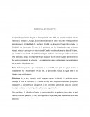 Análisis de pelicula divergente con el arte