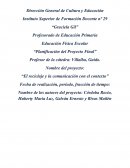 El reciclaje y la comunicación con el contexto