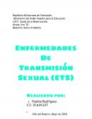Enfermedades De Transmisión Sexual (ETS)
