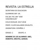REVISTA: LA ESTRELLA SECRETARIA DE EDUCACION