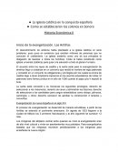 Ensayo de la iglesia católica en la conquista española