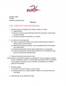 Cuales son los Tipos y cambio de forma organizacional