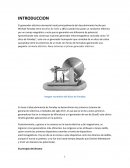 Imagen recreativa del disco de Faraday