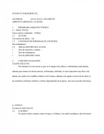 Estudio de loreal. Página 1