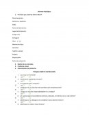 Paciente que presenta Estrés laboral