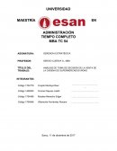 ANÁLISIS DE TOMA DE DECISIÓN DE LA VENTA DE LA CADENA DE SUPERMERCADOS WONG