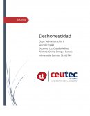 Atrévase a combatir la deshonestidad