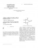 El objetivo de esta práctica es aplicar los conocimientos sobre amplificadores operacionales para construir un amplificador comparador.