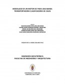 MODELADO DE UN MOTOR DC PARA UNA BANDA TRANSPORTADORA CLASIFICADORA DE CAJAS