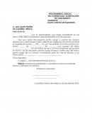 Devolución de expediente