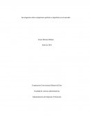 Investigación sobre competencia perfecta e imperfecta en el mercado