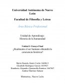 ¿Realmente el ser humano obtendrá la conciencia histórica?
