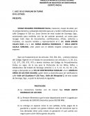 INCIDENTE DE SOLICITUD DE CONVIVENCIA ESCRITO INICIAL